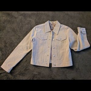 Genuine suede leather jacket